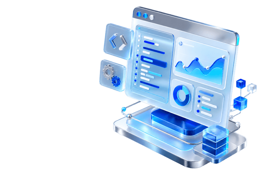 Visual workspace aplikasi enterprise modular